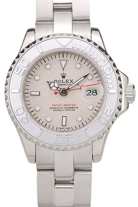 rolex yacht master silver tachymeter beige dial|rolex yacht master chronometer.